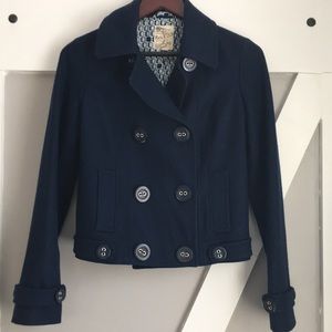 Wool peacoat